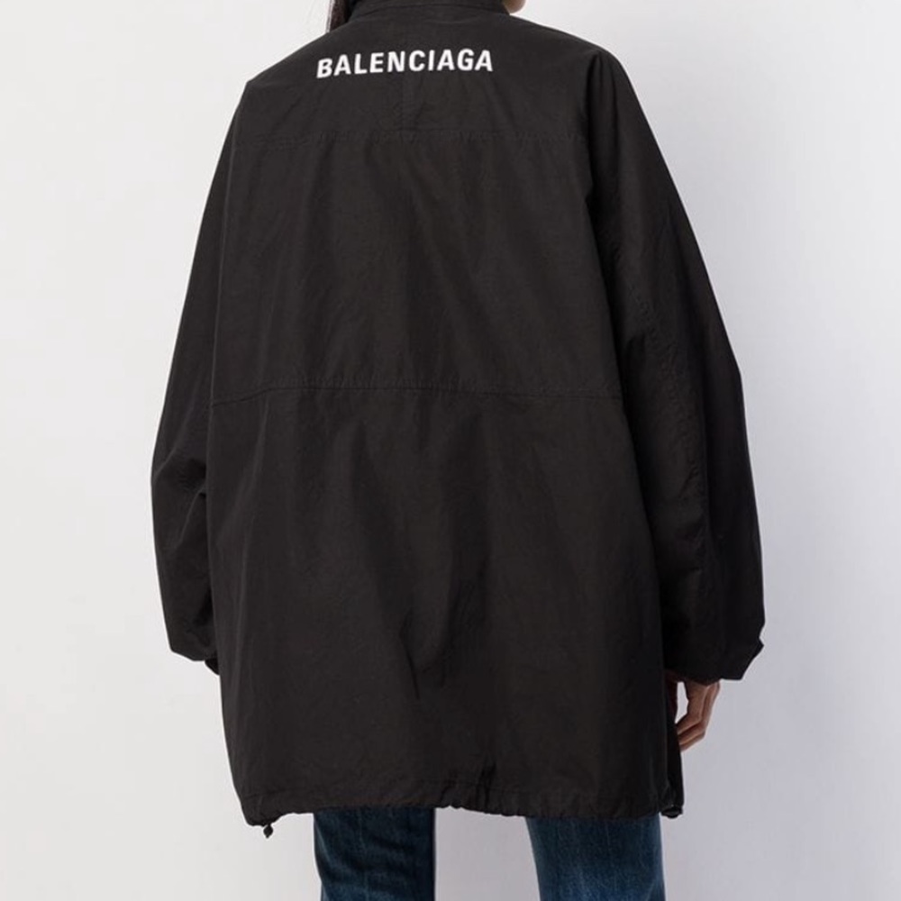 Balenciaga Men’s Black All over logo zip jacket - Picture 7 of 7